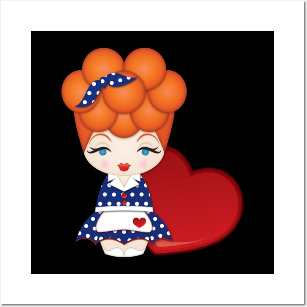 I love Lucy Wall Art by MIMOgoShopping